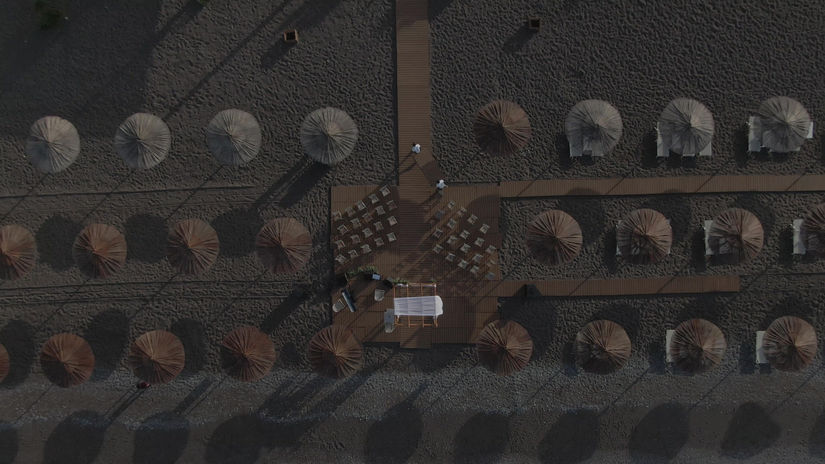 החתונה של ליהי ורועי ב EVIA - מהשמיים